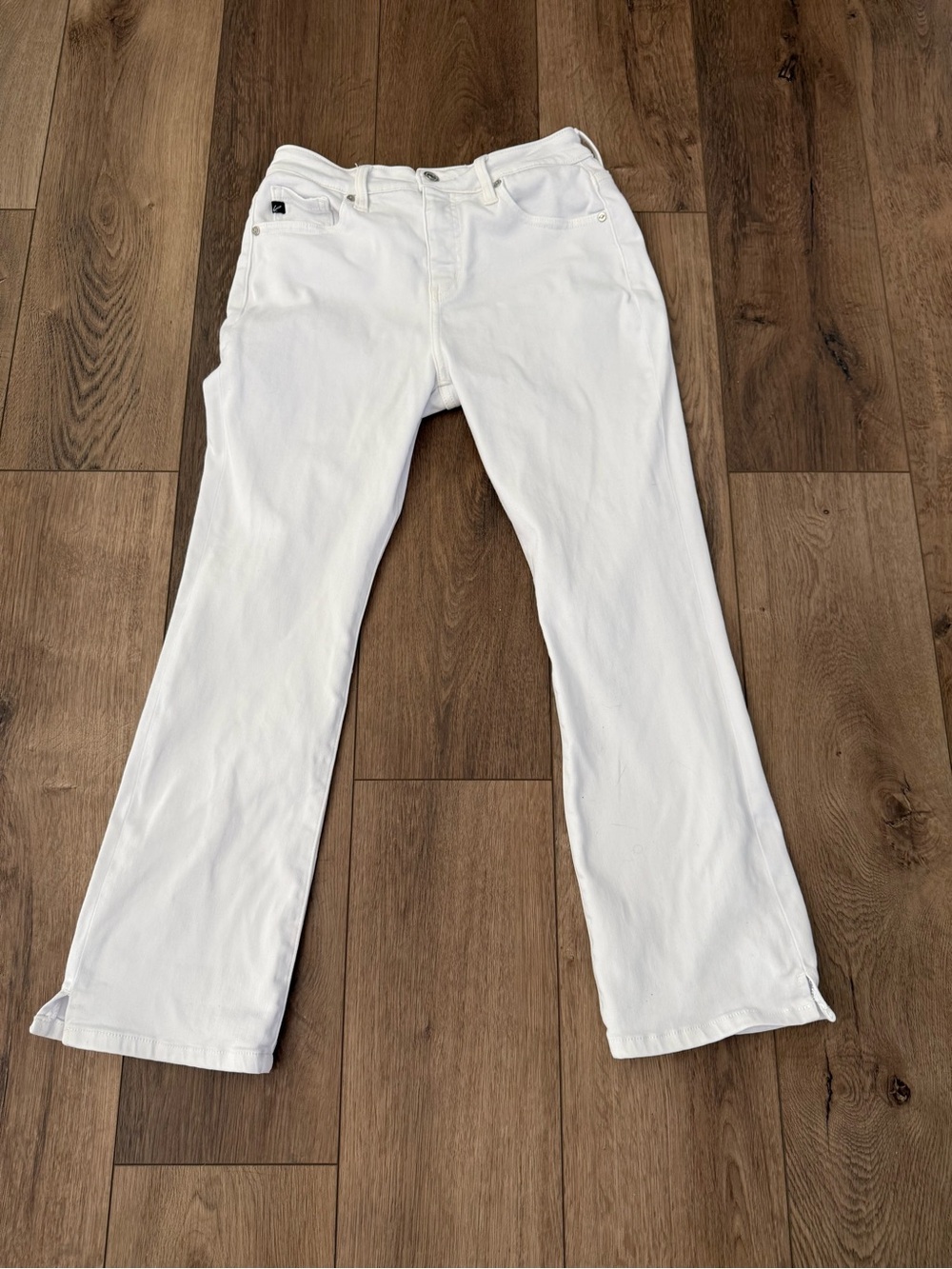 KanCan White Bootcut Jeans for Women